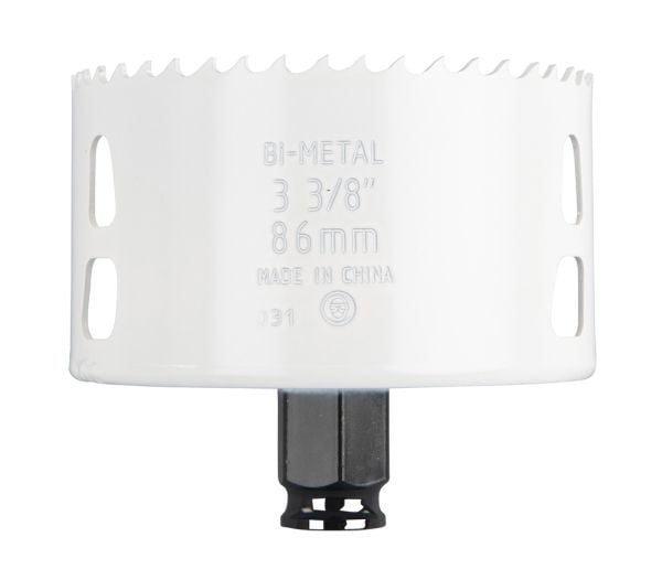 Makita E-03969, Enkel, borr, stål, aluminium, plast, trä, rostfritt stål, vit, bimetall, 4,4 cm