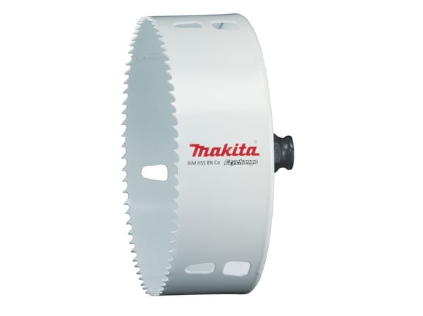 Makita E-04058, Enkelt, Bor, Stål, Aluminium, Plast, Tre, Rustfritt stål, Hvit, Bimetall, 4,4 cm