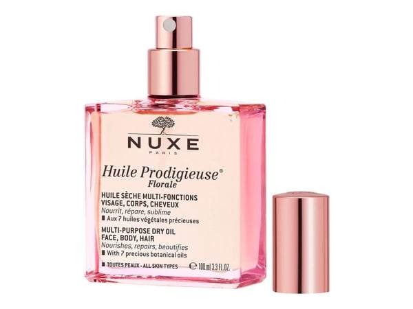 NUXE Huile Prodigieuse Florale, Öljy, Kosteuttava, Ravitseva, Korjaus, Kaikille ihotyypeille, 100 ml, Manteliöljy, Arganöljy, Makadamiaöljy, Ruisku
