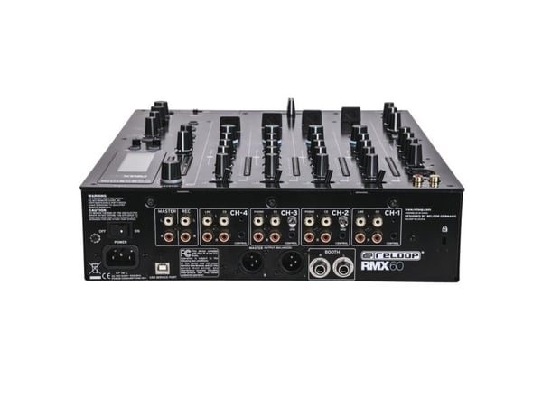 Reloop RMX-60, 5 kanaler, Sort