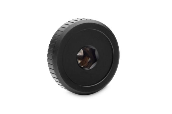 EKWB Quantum Torque Plug m / Badge svart - 3831109826294
