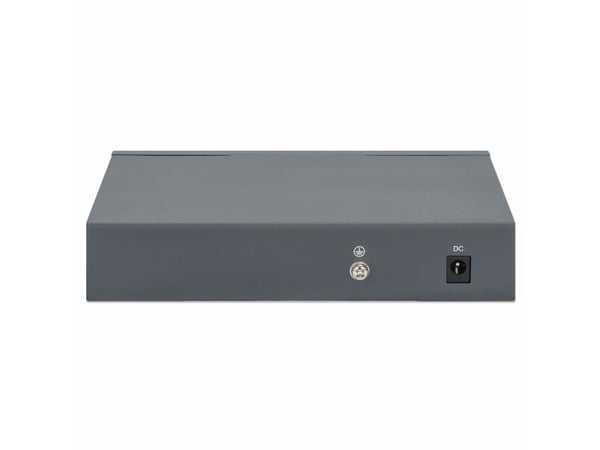 Intellinet 561808, Gigabit Ethernet (10/100/1000), Full tosidig, Strøm over Ethernet (PoE), Kan monteres på vegg