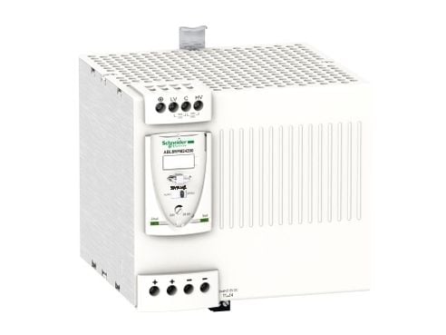 Modicon switchmode strømforsyning universal med 24 VDC 480 W-20 A udgang og 100-240 VAC 1-faset fors
