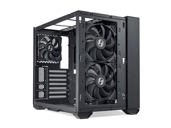 Lian Li O11AMX, Tower, PC, Sort, ATX, EATX, Micro ATX, Mini-ITX, Aluminium, Herdet glass, 17 cm