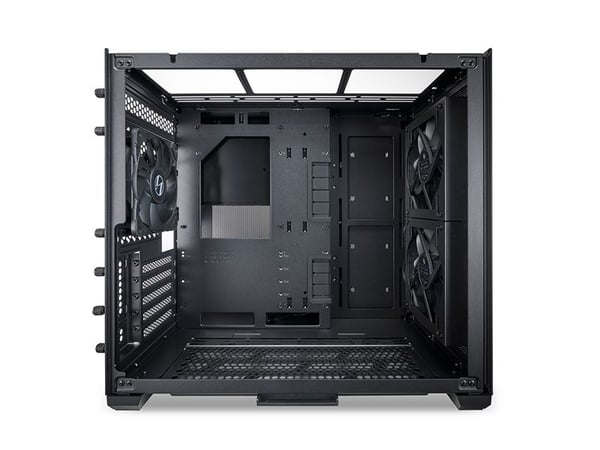 Lian Li O11AMX, Tower, PC, Sort, ATX, EATX, Micro ATX, Mini-ITX, Aluminium, Herdet glass, 17 cm
