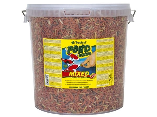 Tropisk fiskefôr POND STICKS blandet 11L/900G (37917)