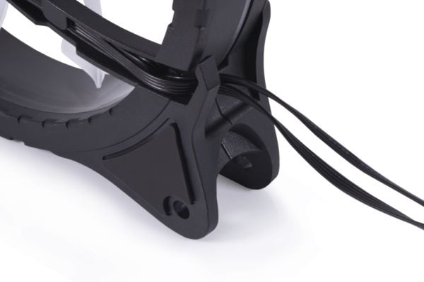 Alphacool Rise Aurora PWM-vifte - 140 mm, svart
