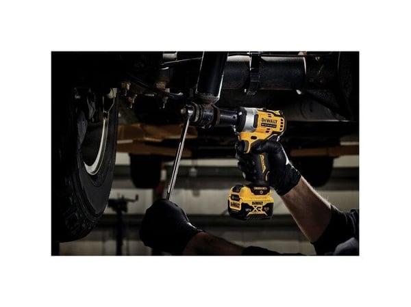 DeWALT DCF901P2-QW, Iskuväännin, Harjaton, Musta, Keltainen, 1/2", 340 Nm, Akku