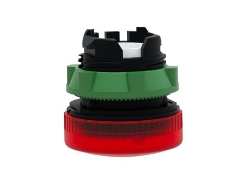 Schneider Electric Merkkivalon pää 22mm punainen BA9S (ZB5AV04) (ZB5AV04)