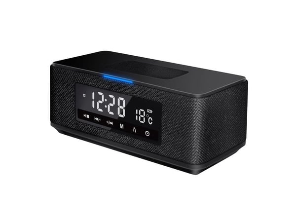Platinet PMGQ15B, 10 W, Trådløs, Stereo bærbar høyttaler, Sort, LCD, Universell Platinet PMGQ15B, 10 W, Trådløs, Stereo bærbar høyttaler, Sort, LCD, Universell