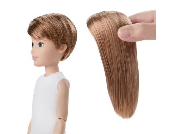 Creatable World Deluxe Character Doll Copper Straight Hair, Muotinukke, Mies & nainen (setti), 6 vuosi/vuosia, Poika/tyttö, 260 mm, Monivärinen
