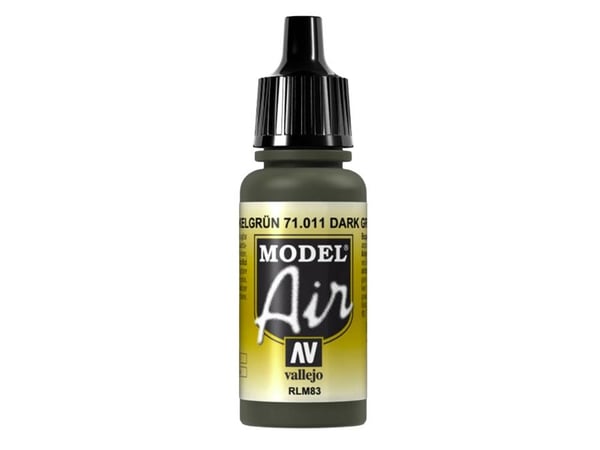 Vallejo 71.011, 17 ml, vihreä, matta, pullo, pullo Vallejo 71.011, 17 ml, vihreä, matta, pullo, pullo
