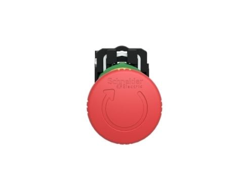 Schneider Electric XB5, Nappi, IP66, IK03, Luokan II, 40 mm, 82 mm