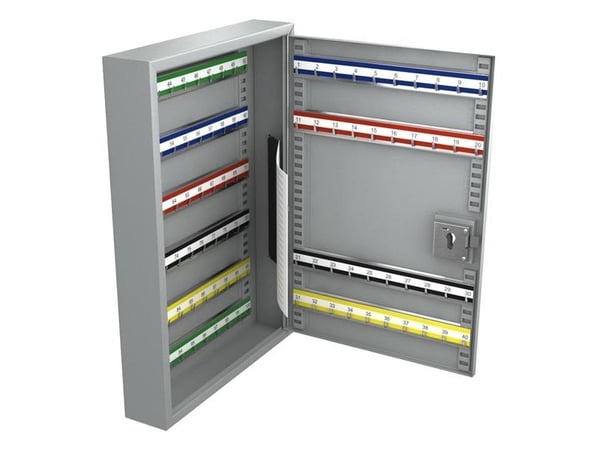 BASI SS 100 PZ, Stål, Grå, 100 krok(er), 1 stk, 380 x 80 x 550 mm, 6,22 kg