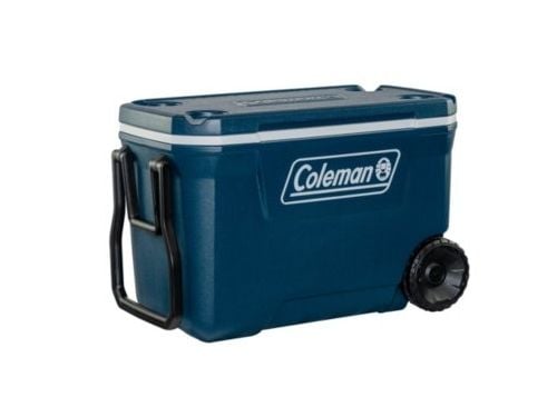 Coleman 62QT Xtreme, Blå, Högdensitetspolyeten (HDPE), Polyuretan (PU), 2 hjul, Plast, Svart
