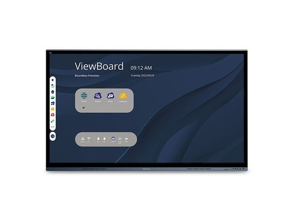 Viewsonic IFP6562, Interaktiivinen litteä paneeli, 165,1 cm (65"), LED, 3840 x 2160 pikseliä, Wi-Fi