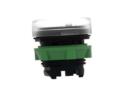 Schneider Electric ZB5, Nappi, Valkoinen, BA 9s, IP66, IK05, Luokan II