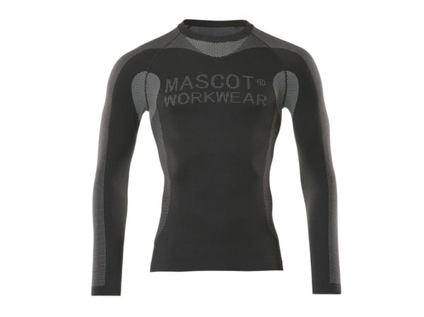 MASCOT 50563-936-09, Skjorte, Mann, Sort, 3XL, Elastan, Polyamid, Polyester, 170 g/m²