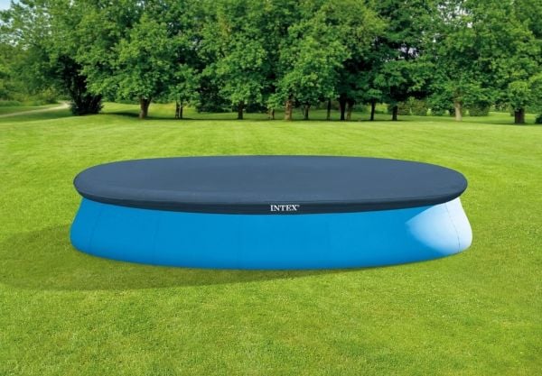 Intex 28023, Bassengtrekk, Bassenget over bakken, Rundt, Blå, PVC, Polyetylen, 4,57 m
