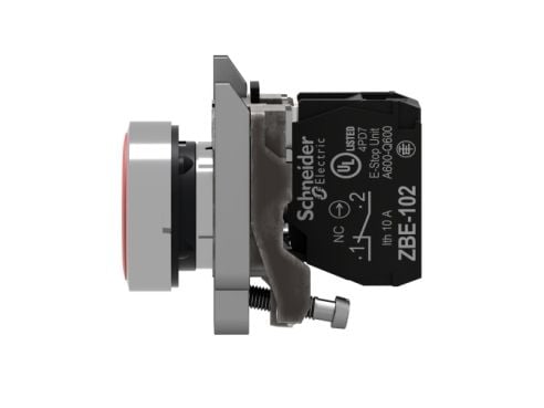 Schneider Electric XB4BA4322 Painike 600 V 6 A Kosketus (L x S x K) 52 x 30 x 47 mm IP66, IP67, IP69 , IP69K 1 kpl 1 kpl