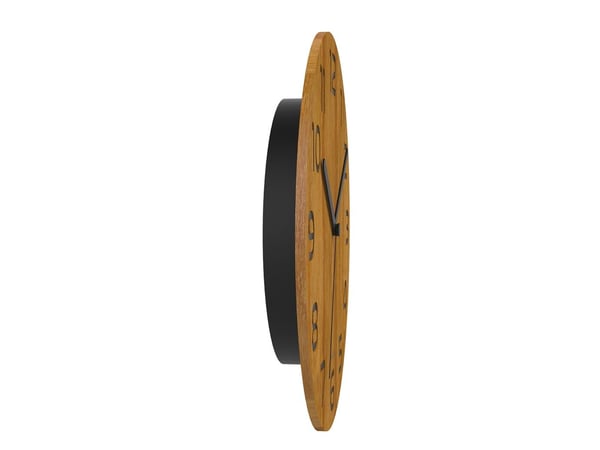 Seinäkello Unilux Palma Bamboo, 30 cm