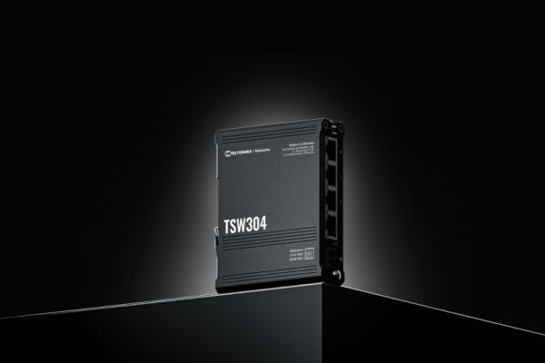 Pistoke Teltonika TSW304 Teollisuus GSwitch Din RAIL