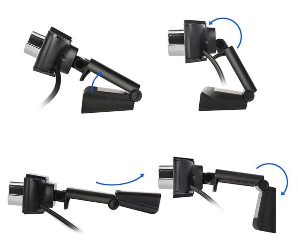 Platinet PCWC480, 640 x 480 piksler, VGA, 480p, AVI, USB 2.0, Sort, Rød