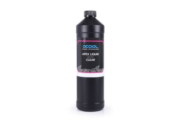 Alphacool Apex Liquid ECO, Färdigblandad, 1 l, Propylenglykol, Transparent, 85 mm, 280 mm