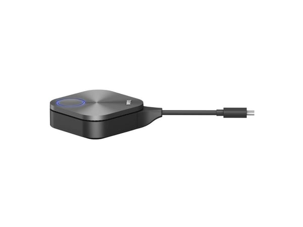 BenQ TWY31 - Nettverksmediestrømadapter - USB-C - Wi-Fi 5 - sølvgrå