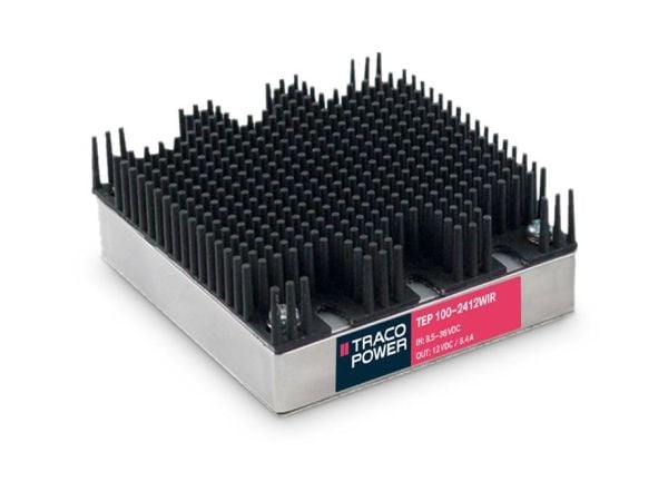 TracoPower TEP 100-2412WIR DC/DC-muunnin, piirilevy 24 V/DC 12 V/DC 8400 mA 100 W Lähtöjen määrä: 1 x