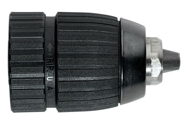 Metabo 636518000, Nøkkelløs chuck, 1 mm, 1 cm, 3/8"-24, 4,27 cm, Metall, Plast