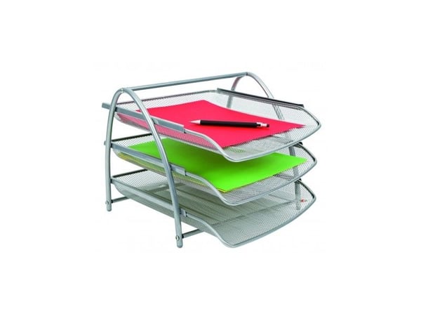 Alba MESHTRAY3 M, Terästä, Harmaa, A4, Ranska, 270 mm, 340 mm