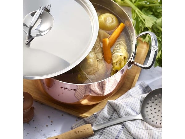 de Buyer Prima Matera, 8 L, Kobberfarve, Kobber, Rustfrit stål, Rustfrit stål, Rustfrit stål, Rustfrit stål, Rustfrit stål, Rustfrit stål