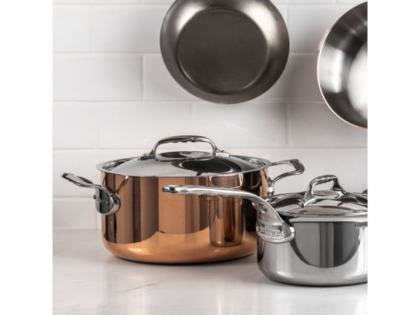 de Buyer Prima Matera, 8 L, Kobberfarve, Kobber, Rustfrit stål, Rustfrit stål, Rustfrit stål, Rustfrit stål, Rustfrit stål, Rustfrit stål