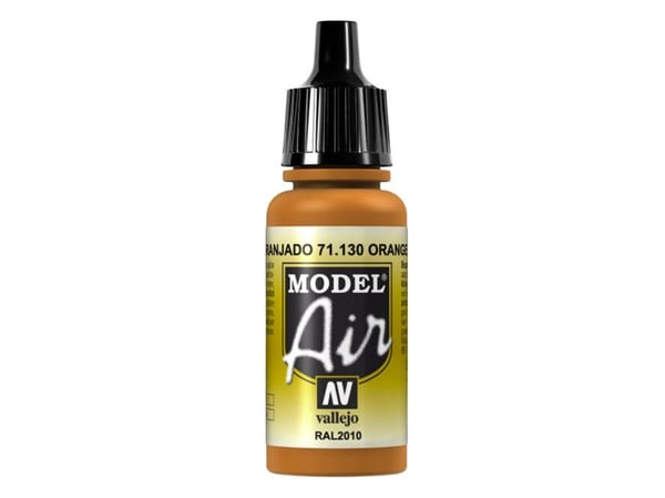 Vallejo 71.130, 17 ml, Oransje, Matte, Flaske |