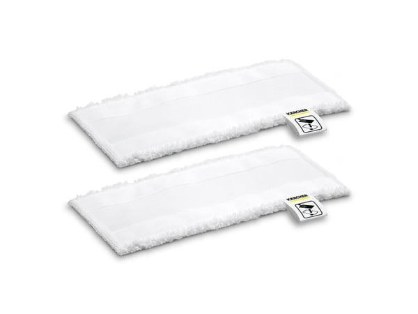 Kärcher EasyFix Mini - Mikrofiberpute - for damprenser (en pakke 2) - for Kärcher SC 1, SC 2, SC 3, SC 4, SC 5