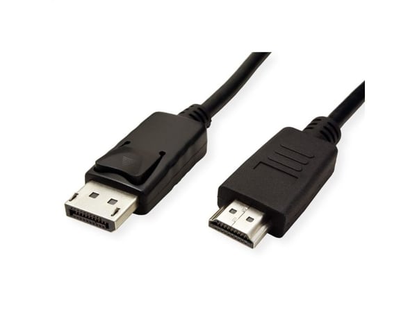 ROLINE 11.44.5782-10, DisplayPort, HDTV, 3 m, Sort