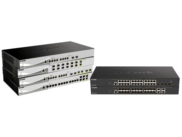 D-Link DXS 1210-16TC - Kytkin - älykäs - 12 x 10GBase-T + 2 x SFP+ + 2 x kombo 10 Gigabit SFP+ - monterbar på stativ
