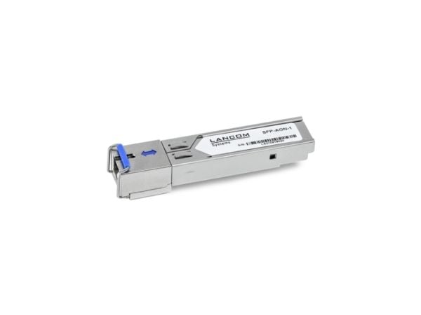 LANCOM SFP-AON-1 - SFP (mini-GBIC) transceivermodul - AON, 1GbE - 1000Base-BX10-U, 1000BASE-BX20-U - SC/UPC-enkeltmodus - opp til 20 km - 1310 (TX)...