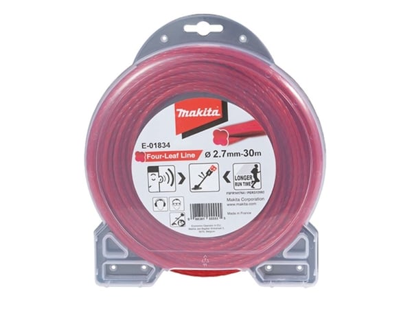Makita E-01834, Raivaussahan siima, Punainen, 30 m, 1 kpl