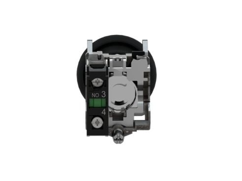 Schneider Electric XB4, Nappi, Musta, IP66, IK06, Luokka I, 122 g
