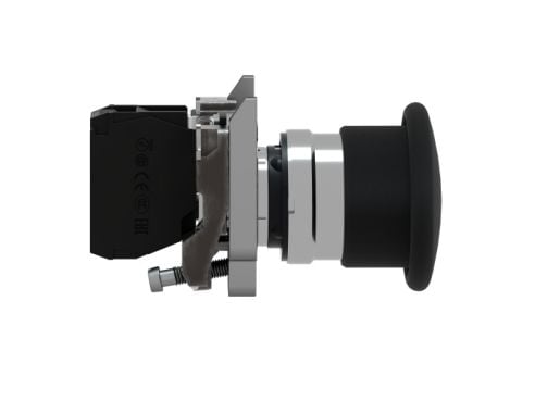 Schneider Electric XB4, Nappi, Musta, IP66, IK06, Luokka I, 122 g