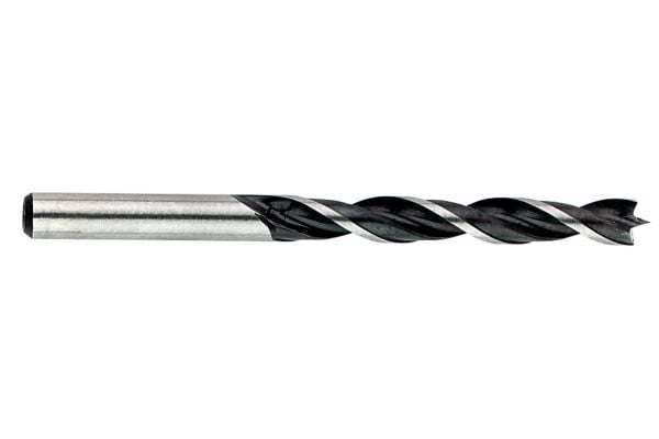 Metabo 627987000, Drill, Høyrehåndsrotasjon, 4 mm, 75 mm, Sponplate, Løvtre, Kryssfiner, Mykt tre, 4,3 cm