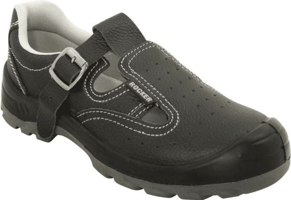 Rocker arbetssandaler naturläder Klamber 40 (R-800-1040)