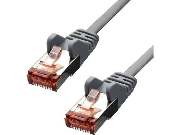 ProXtend - Koblingskabel - RJ-45 (hann) til RJ-45 (hann) - 7 m - 5.8 mm - foliebelagt uskjermet tvinnet kabelpar (F/UTP) - CAT 6 - formstøpt, uten ...