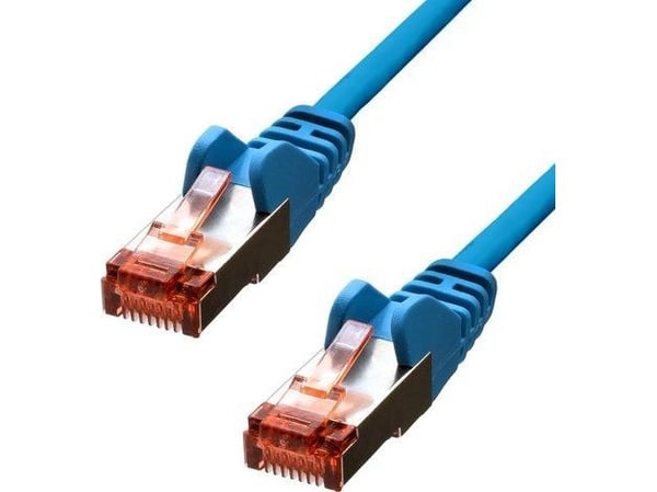 ProXtend - Koblingskabel - RJ-45 (hann) til RJ-45 (hann) - 20 m - 5.8 mm - foliebelagt uskjermet tvinnet kabelpar (F/UTP) - CAT 6 - formstøpt, uten...