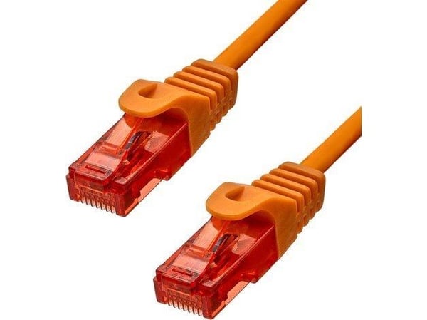 ProXtend 6UTP-10O, 10 m, Cat6, U/UTP (UTP), RJ-45, RJ-45, Oransje