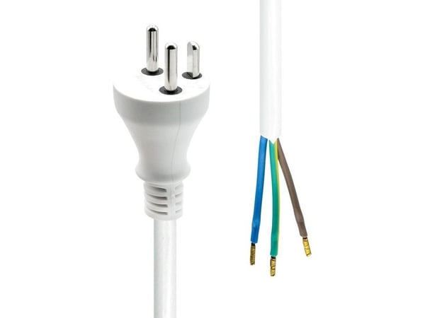 ProXtend PC-KOE-001W-M, 1 m, Virtapistoke tyyppi K, H05VV-F, 250 V, 16 A