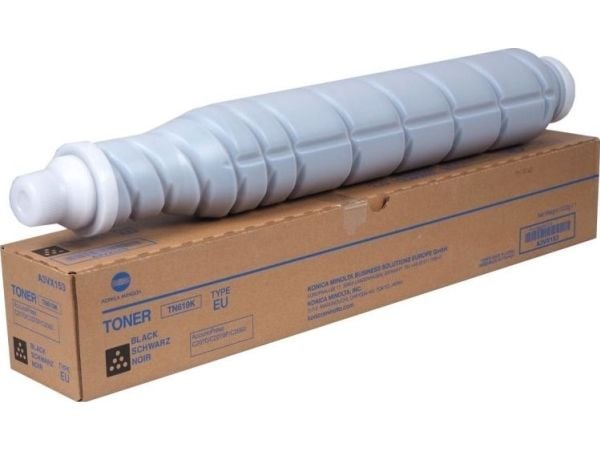 Konica Minolta TN-619K - Svart - original - tonerpatron - for bizhub PRESS C1060, PRESS C1070