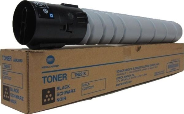 Konica Minolta TN-221K - Svart - Reservetoner